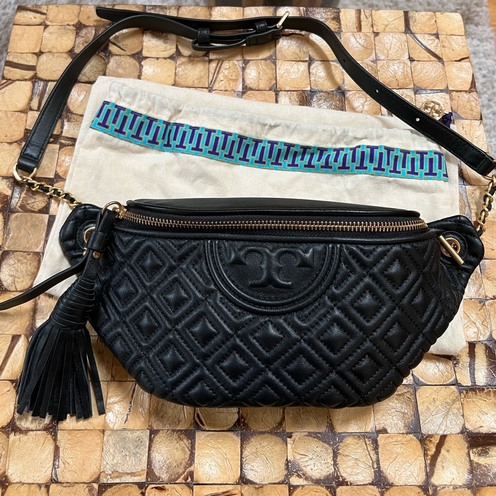 Tory Burch Leather Waist Bag